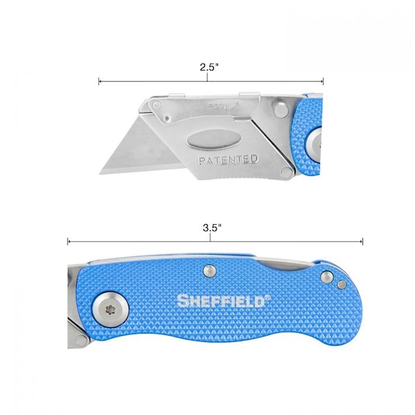 Utility Knife, Convenience As You Cut Through Obstacles Such As Paper, Cardboard, And More!, 8.9 L.